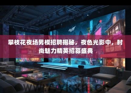 攀枝花夜场男模招聘揭秘，夜色光影中，时尚魅力精英招募盛典