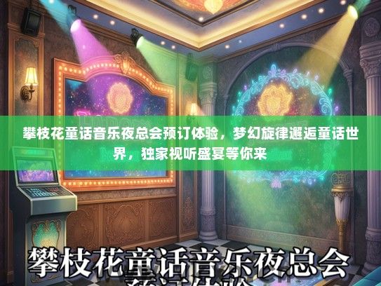 攀枝花童话音乐夜总会预订体验，梦幻旋律邂逅童话世界，独家视听盛宴等你来